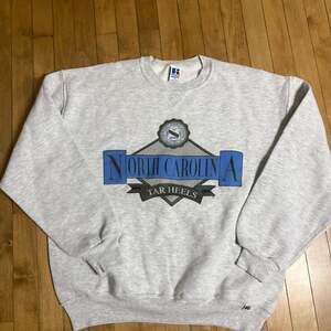Vintage North Carolina Crewneck Sweatshirt, Horse Logo,retro XL
